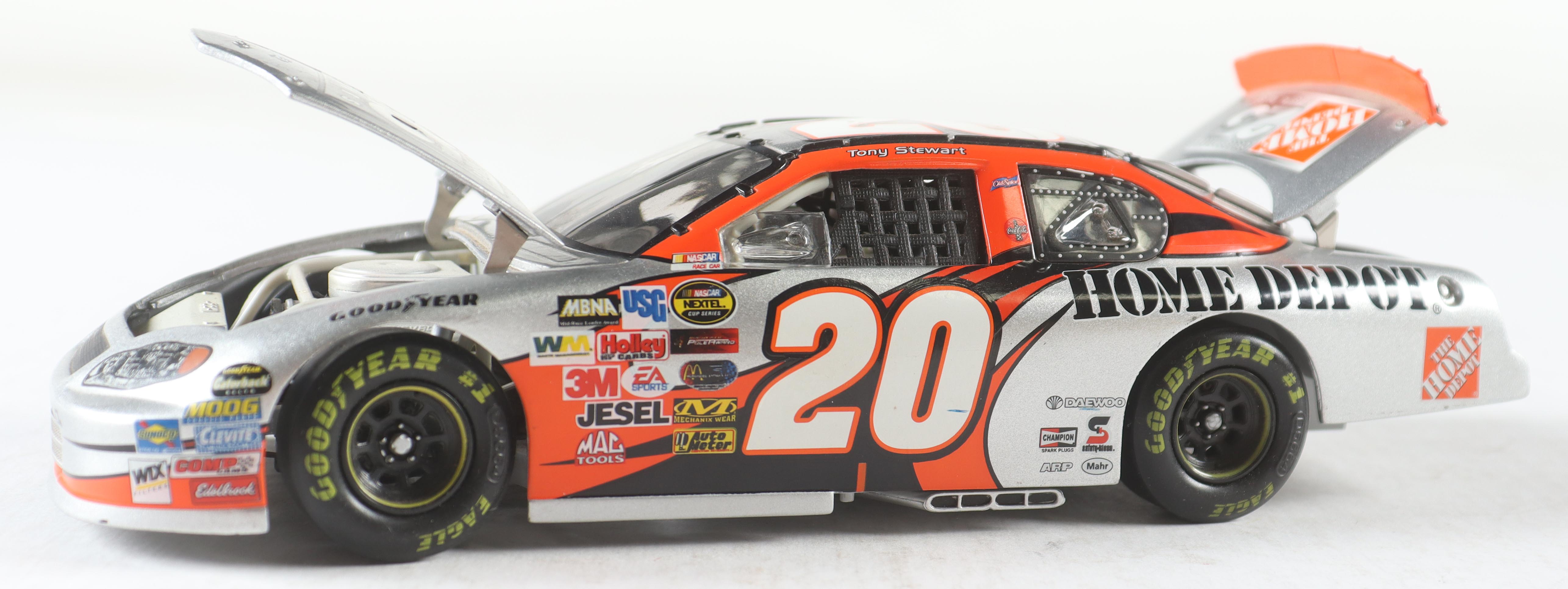 Tony Stewart LE #20 Home Depot 25th Anniversary / 2004 Monte Carlo 1:24 Die-Cast Car at PristineAuction.com Tony Stewart LE #20 Home Depot 25th Anniversary / 2004 Monte Carlo 1:24 Die-Cast Car at PristineAuction.com