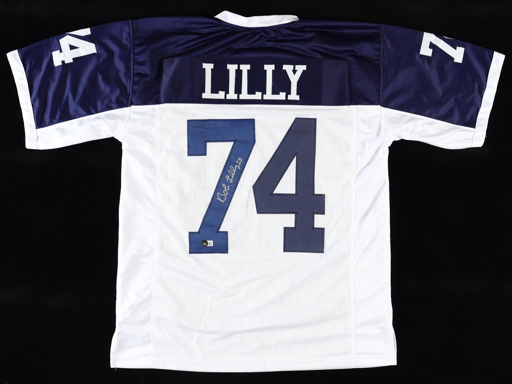 Bob Lilly Signed Jersey (Beckett) at PristineAuction.com Bob Lilly Signed Jersey (Beckett) at PristineAuction.com