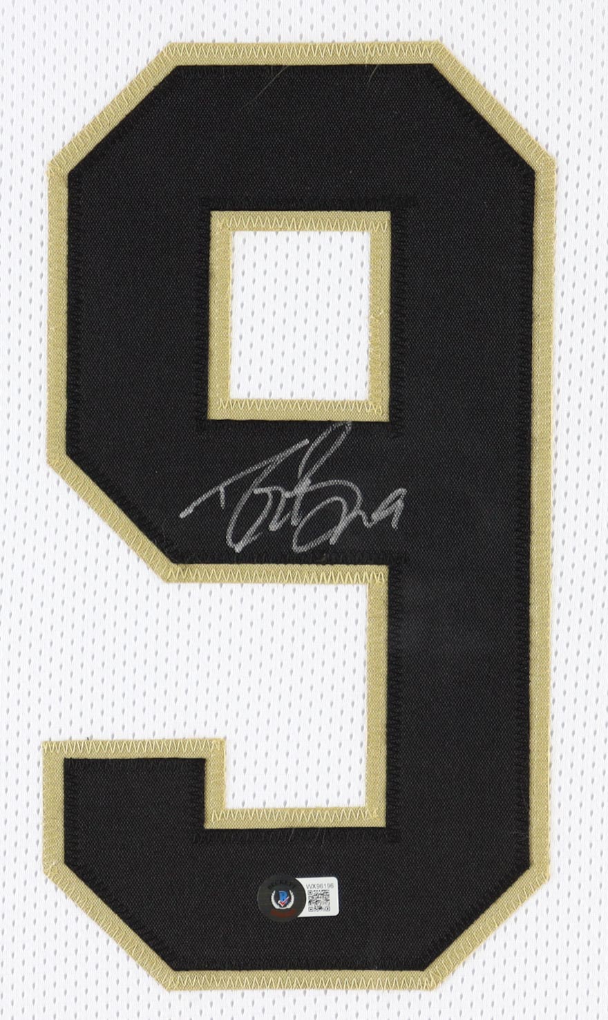 Drew Brees Signed Custom Framed Jersey Display (Beckett) at PristineAuction.com Drew Brees Signed Custom Framed Jersey Display (Beckett) at PristineAuction.com