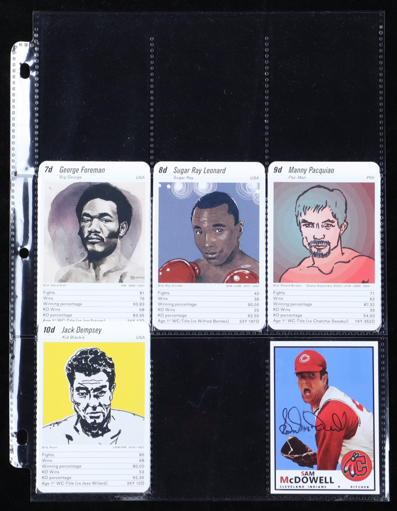 Switzerland Quartet Complete Boxing Set of (40) Cards including Muhammad Ali #7B, Mike Tyson #1B, Oscar De La Hoya #1D, Evander Holyfield #1A at PristineAuction.com Switzerland Quartet Complete Boxing Set of (40) Cards including Muhammad Ali #7B, Mike Tyson #1B, Oscar De La Hoya #1D, Evander Holyfield #1A at PristineAuction.com