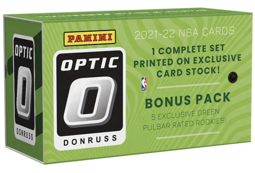 2021-22 Panini Donruss Optic Nba Factory Sealed Complete Set Green Pulsars at PristineAuction.com 2021-22 Panini Donruss Optic Nba Factory Sealed Complete Set Green Pulsars at PristineAuction.com