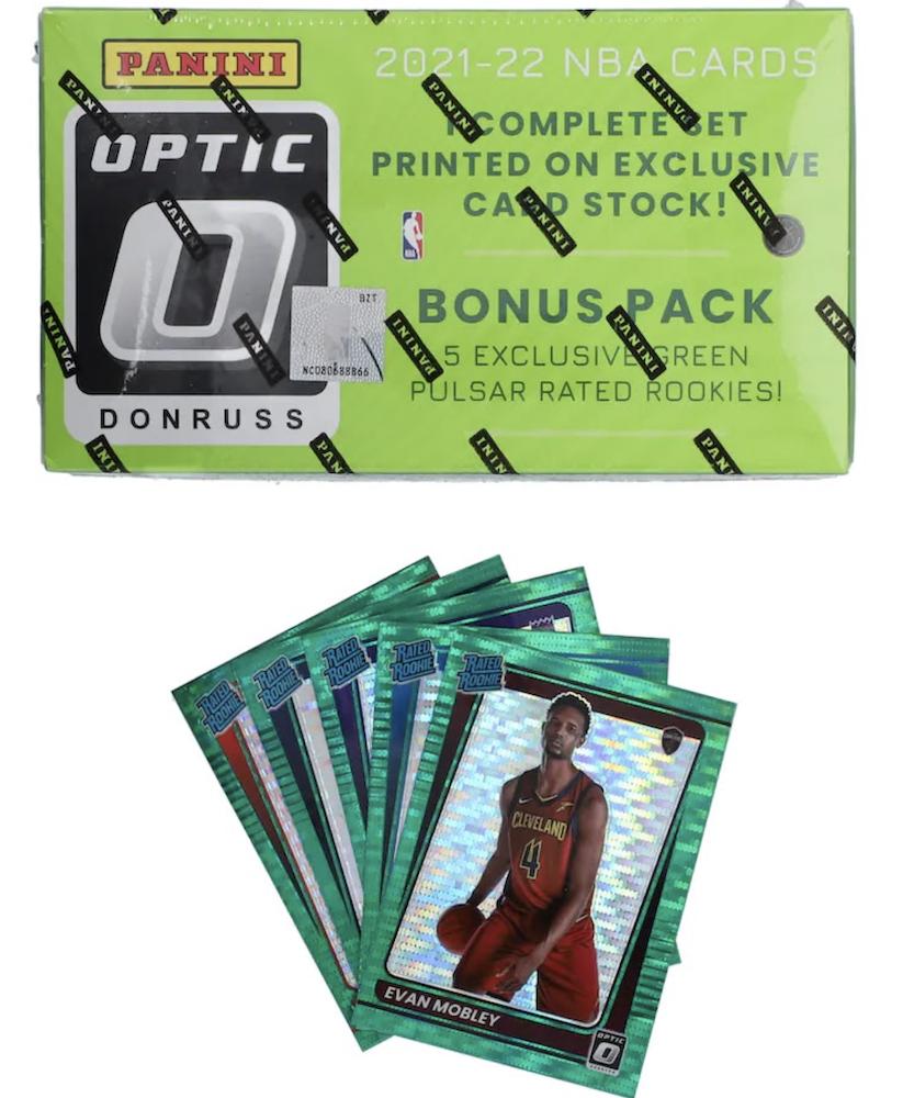 2021-22 Panini Donruss Optic Nba Factory Sealed Complete Set Green Pulsars at PristineAuction.com 2021-22 Panini Donruss Optic Nba Factory Sealed Complete Set Green Pulsars at PristineAuction.com