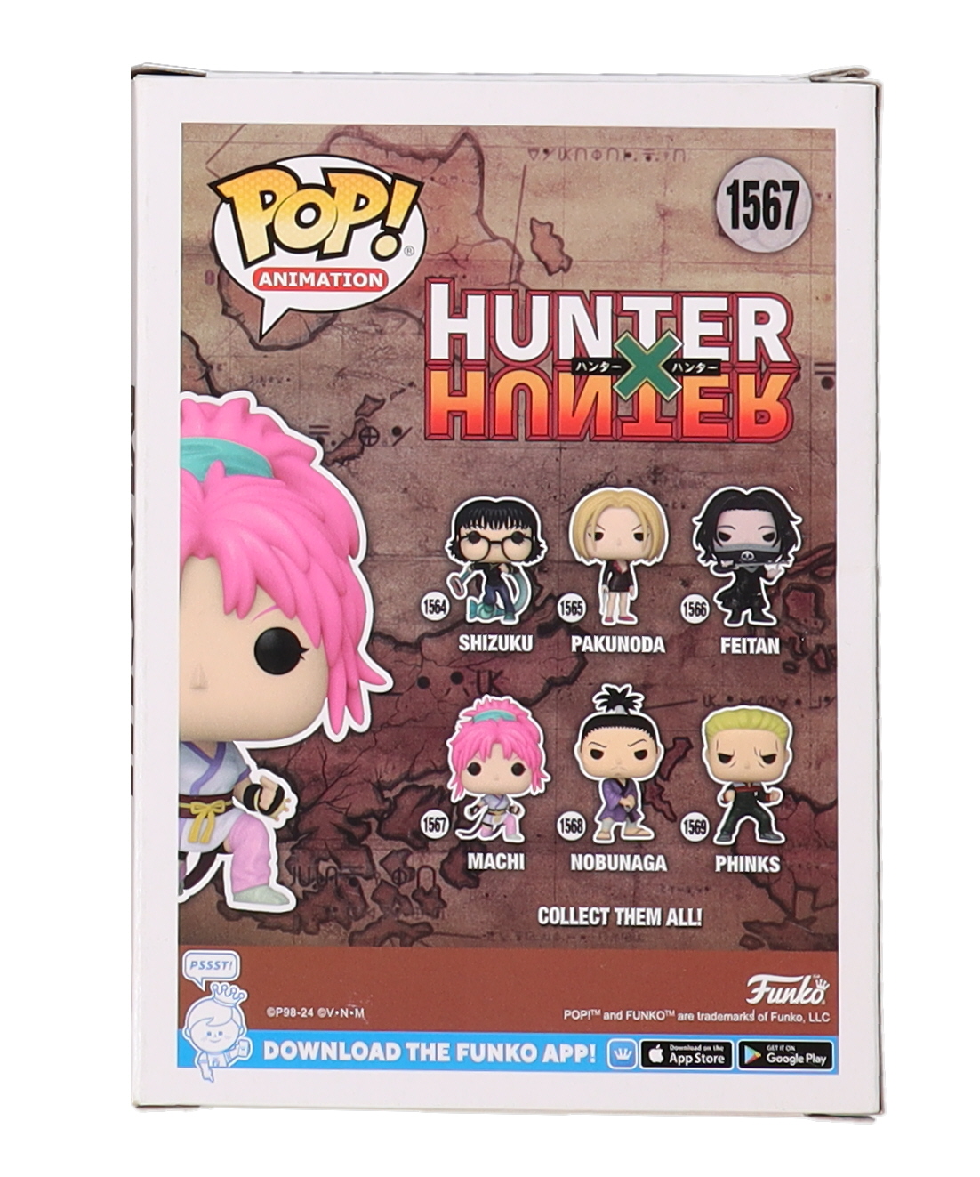 Abby Trott Signed "Hunter X Hunter" #1567 Machi Funko Pop! Vinyl Animation Figure With Quote & Character Name Inscriptions (JSA) at PristineAuction.com Abby Trott Signed "Hunter X Hunter" #1567 Machi Funko Pop! Vinyl Animation Figure With Quote & Character Name Inscriptions (JSA) at PristineAuction.com