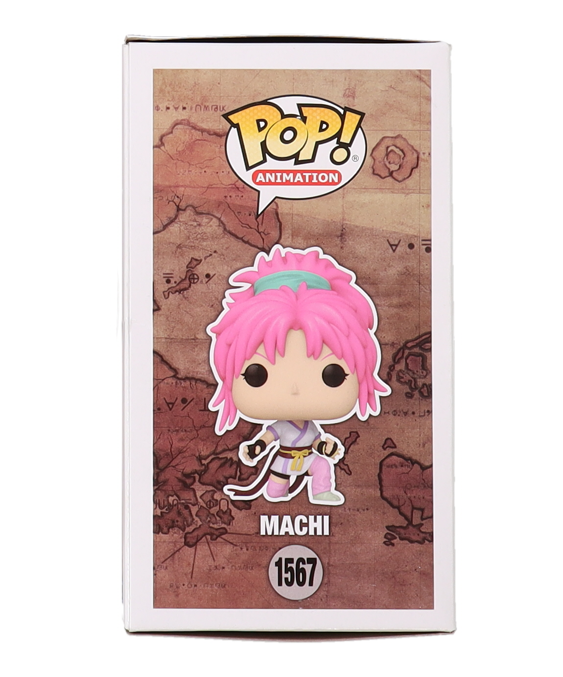 Abby Trott Signed "Hunter X Hunter" #1567 Machi Funko Pop! Vinyl Animation Figure With Quote & Character Name Inscriptions (JSA) at PristineAuction.com Abby Trott Signed "Hunter X Hunter" #1567 Machi Funko Pop! Vinyl Animation Figure With Quote & Character Name Inscriptions (JSA) at PristineAuction.com
