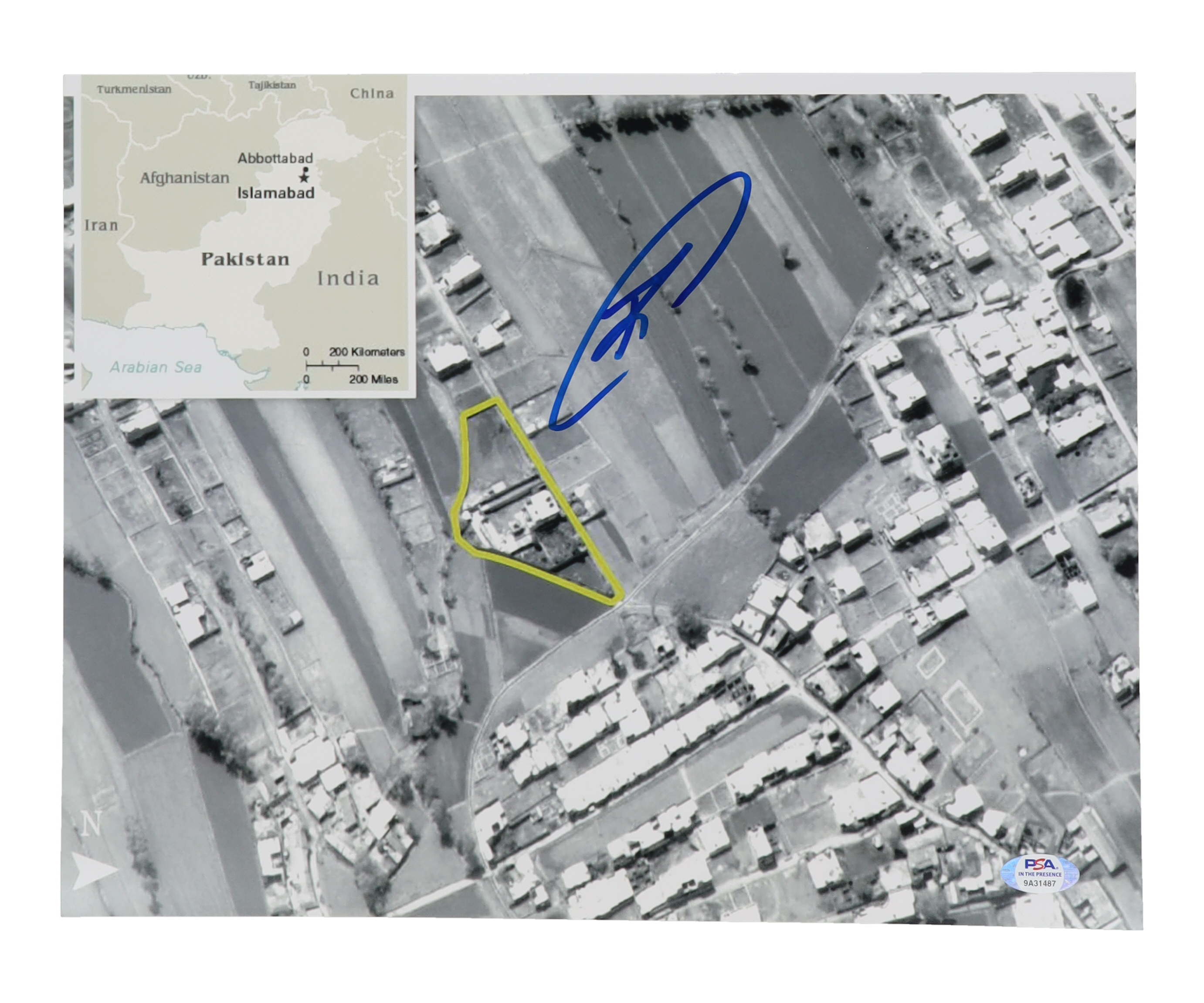 Robert J. O'Neill Signed Abbottabad Compound 11x14 Photo (PSA) at PristineAuction.com Robert J. O'Neill Signed Abbottabad Compound 11x14 Photo (PSA) at PristineAuction.com