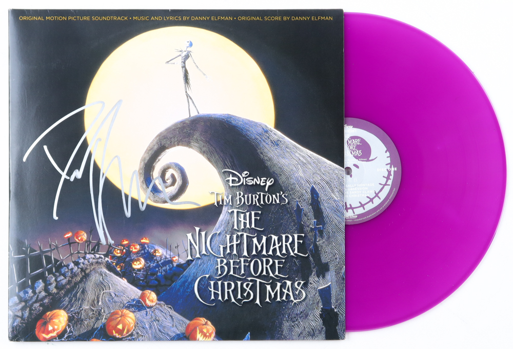 Danny Elfman Signed "The Nightmare Before Christmas" Vinyl Record Album (JSA) at PristineAuction.com Danny Elfman Signed "The Nightmare Before Christmas" Vinyl Record Album (JSA) at PristineAuction.com
