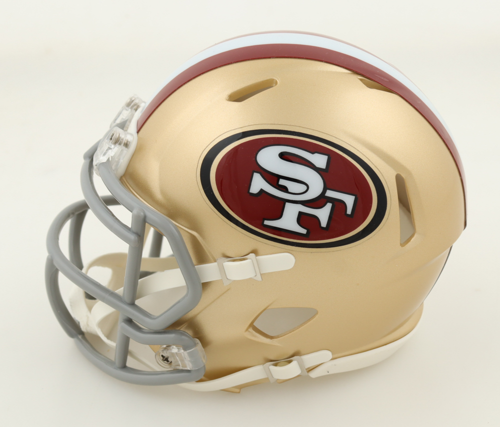 Frank Gore Signed 49ers Speed Mini Helmet (Beckett) at PristineAuction.com Frank Gore Signed 49ers Speed Mini Helmet (Beckett) at PristineAuction.com
