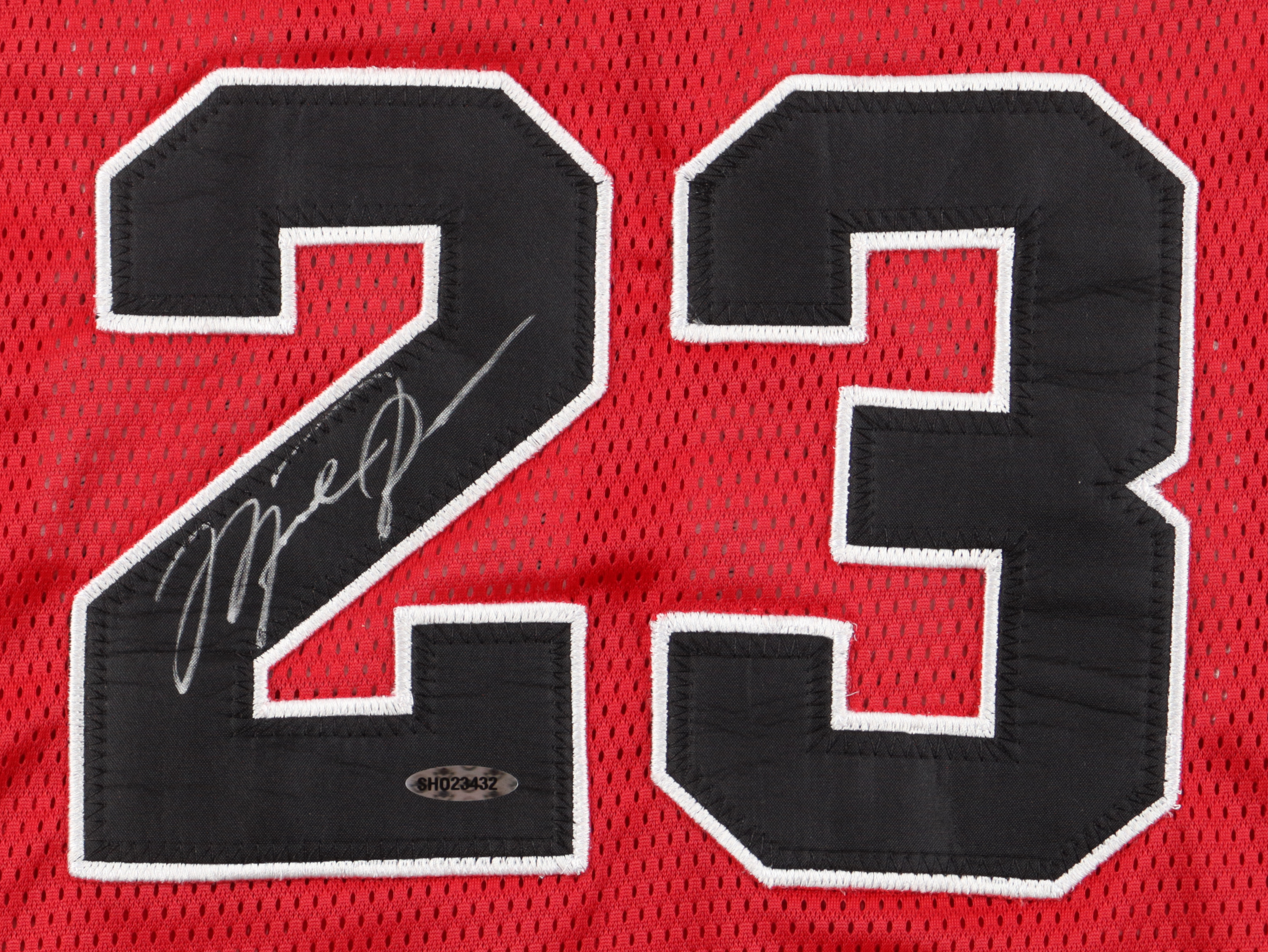 Michael Jordan Signed Custom Framed Bulls Jersey (UDA) at PristineAuction.com Michael Jordan Signed Custom Framed Bulls Jersey (UDA) at PristineAuction.com