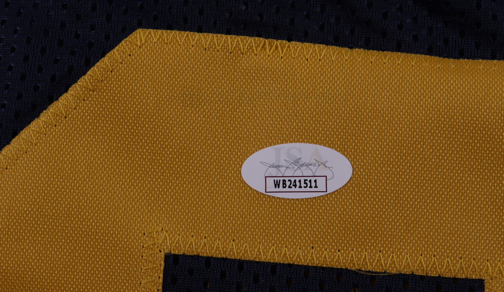 Derrick Moore Signed Jersey Inscribed "23 National Champs" (JSA) at PristineAuction.com Derrick Moore Signed Jersey Inscribed "23 National Champs" (JSA) at PristineAuction.com