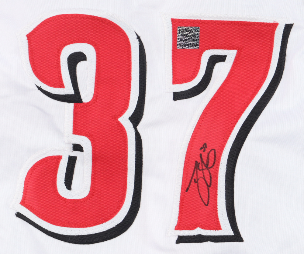 Tyler Stephenson Signed Jersey (Playball Ink) at PristineAuction.com Tyler Stephenson Signed Jersey (Playball Ink) at PristineAuction.com