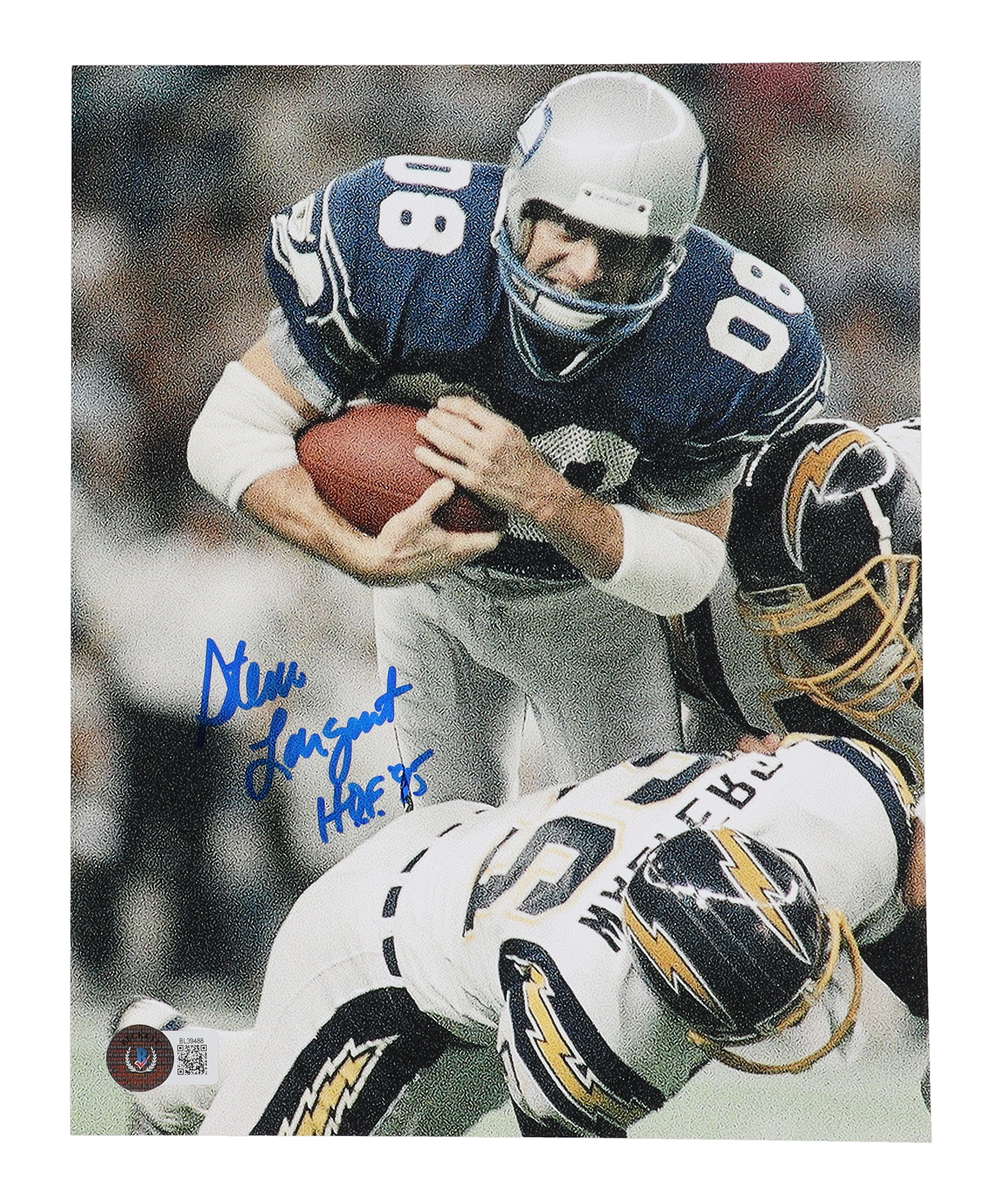 Steve Largent Signed Seahawks 8x10 Photo Inscribed "HOF '85" (Beckett) at PristineAuction.com Steve Largent Signed Seahawks 8x10 Photo Inscribed "HOF '85" (Beckett) at PristineAuction.com