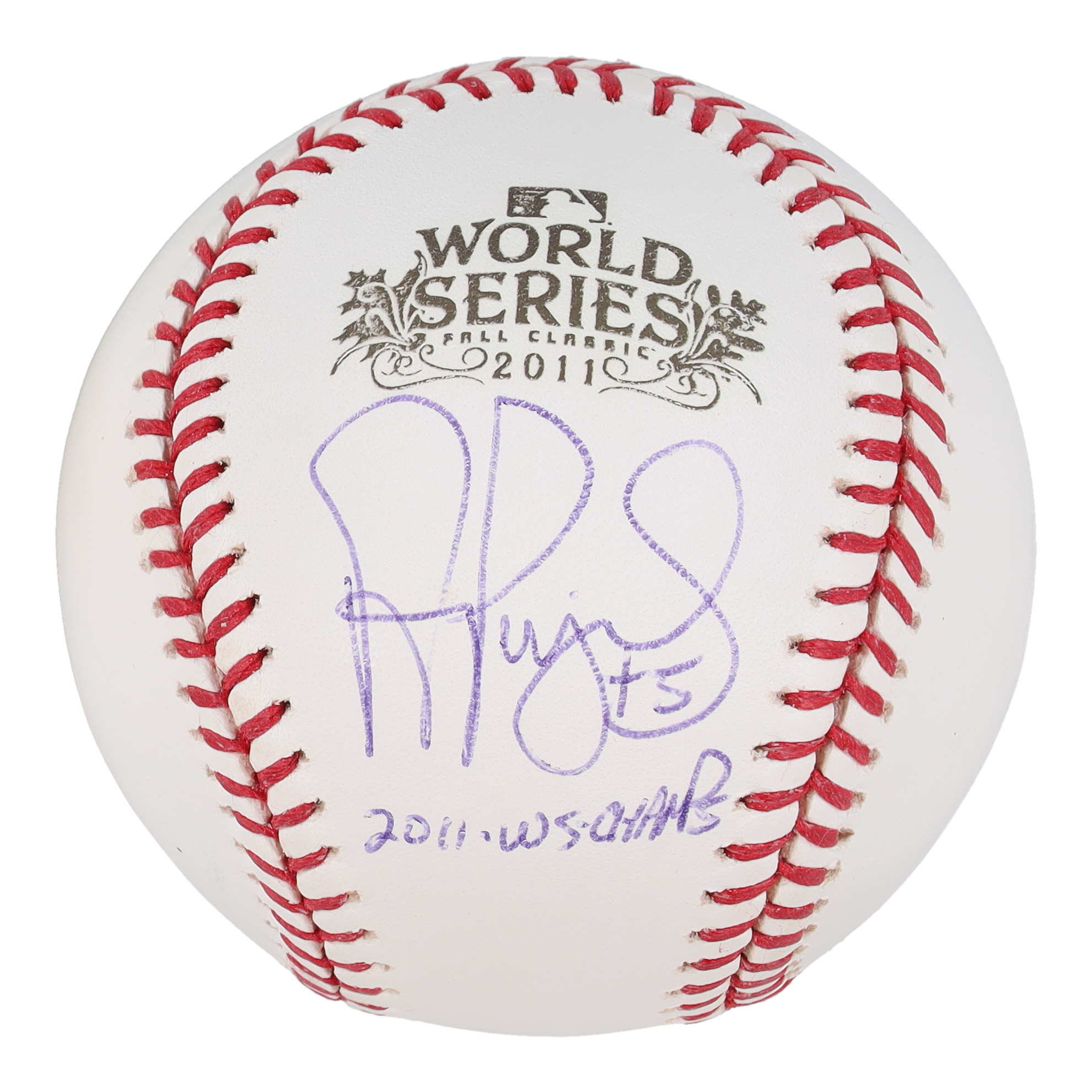Albert Pujols Signed 2011 World Series Baseball Inscribed "2011 WS Champs" (JSA) at PristineAuction.com Albert Pujols Signed 2011 World Series Baseball Inscribed "2011 WS Champs" (JSA) at PristineAuction.com