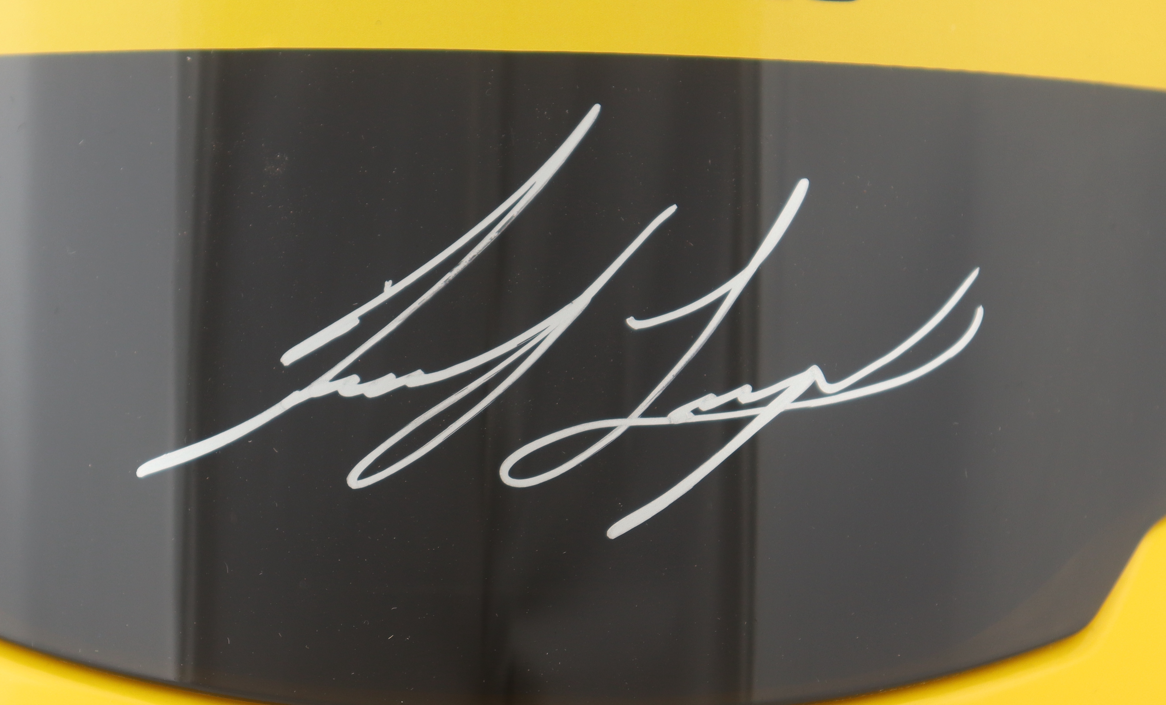 Joey Logano Signed NASCAR Pennzoil Championship Cup Full-Size Helmet (PA) at PristineAuction.com Joey Logano Signed NASCAR Pennzoil Championship Cup Full-Size Helmet (PA) at PristineAuction.com