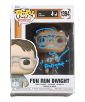 Rainn WIlson Signed "The Office" #1394 Fun Run Dwight Funko Pop! Vinyl Figure Inscribed "Dwight" (JSA) at PristineAuction.com