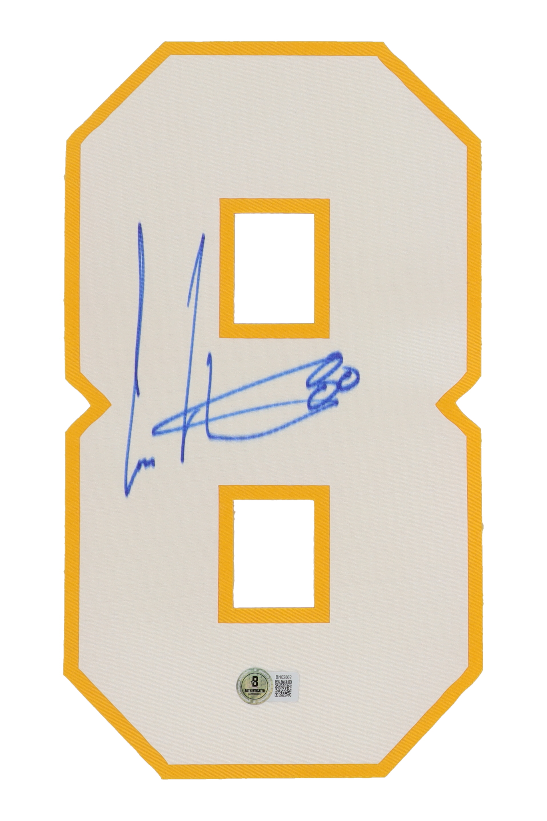 Cris Carter Signed Jersey Number "8" Patch (Beckett) at PristineAuction.com Cris Carter Signed Jersey Number "8" Patch (Beckett) at PristineAuction.com