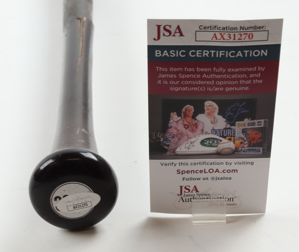 Nick Kurtz Signed DTB Game-Used Baseball Bat (JSA) at PristineAuction.com Nick Kurtz Signed DTB Game-Used Baseball Bat (JSA) at PristineAuction.com