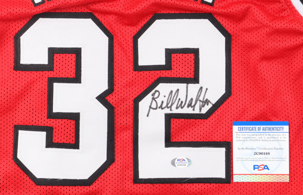 Bill Walton Signed Career Highlight Stat Jersey (PSA) at PristineAuction.com Bill Walton Signed Career Highlight Stat Jersey (PSA) at PristineAuction.com