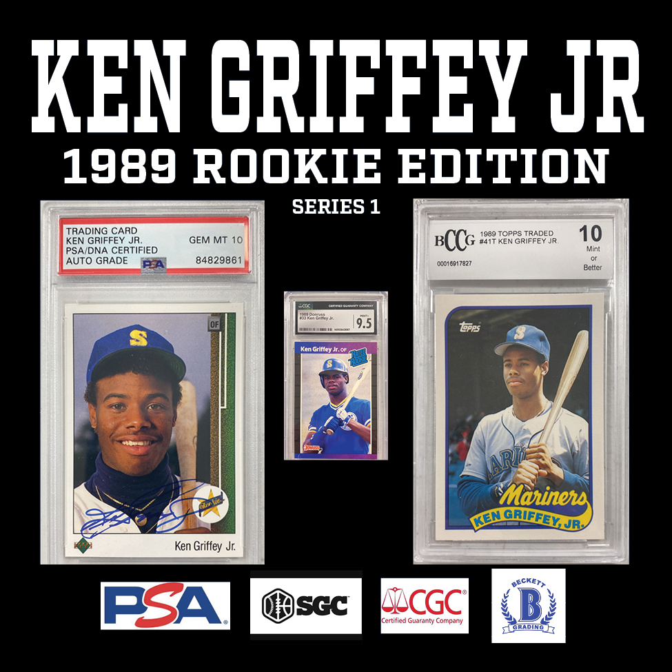 Break King "KEN GRIFFEY JR 1989 ROOKIE EDITION" Mystery Box / Pack Series 1 at PristineAuction.com Break King "KEN GRIFFEY JR 1989 ROOKIE EDITION" Mystery Box / Pack Series 1 at PristineAuction.com