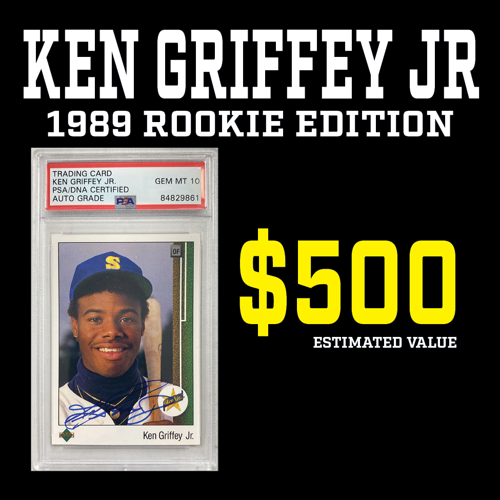 Break King "KEN GRIFFEY JR 1989 ROOKIE EDITION" Mystery Box / Pack Series 1 at PristineAuction.com Break King "KEN GRIFFEY JR 1989 ROOKIE EDITION" Mystery Box / Pack Series 1 at PristineAuction.com