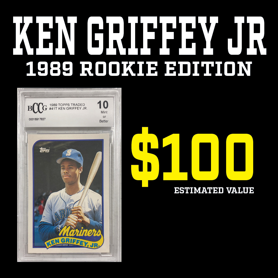 Break King "KEN GRIFFEY JR 1989 ROOKIE EDITION" Mystery Box / Pack Series 1 at PristineAuction.com Break King "KEN GRIFFEY JR 1989 ROOKIE EDITION" Mystery Box / Pack Series 1 at PristineAuction.com