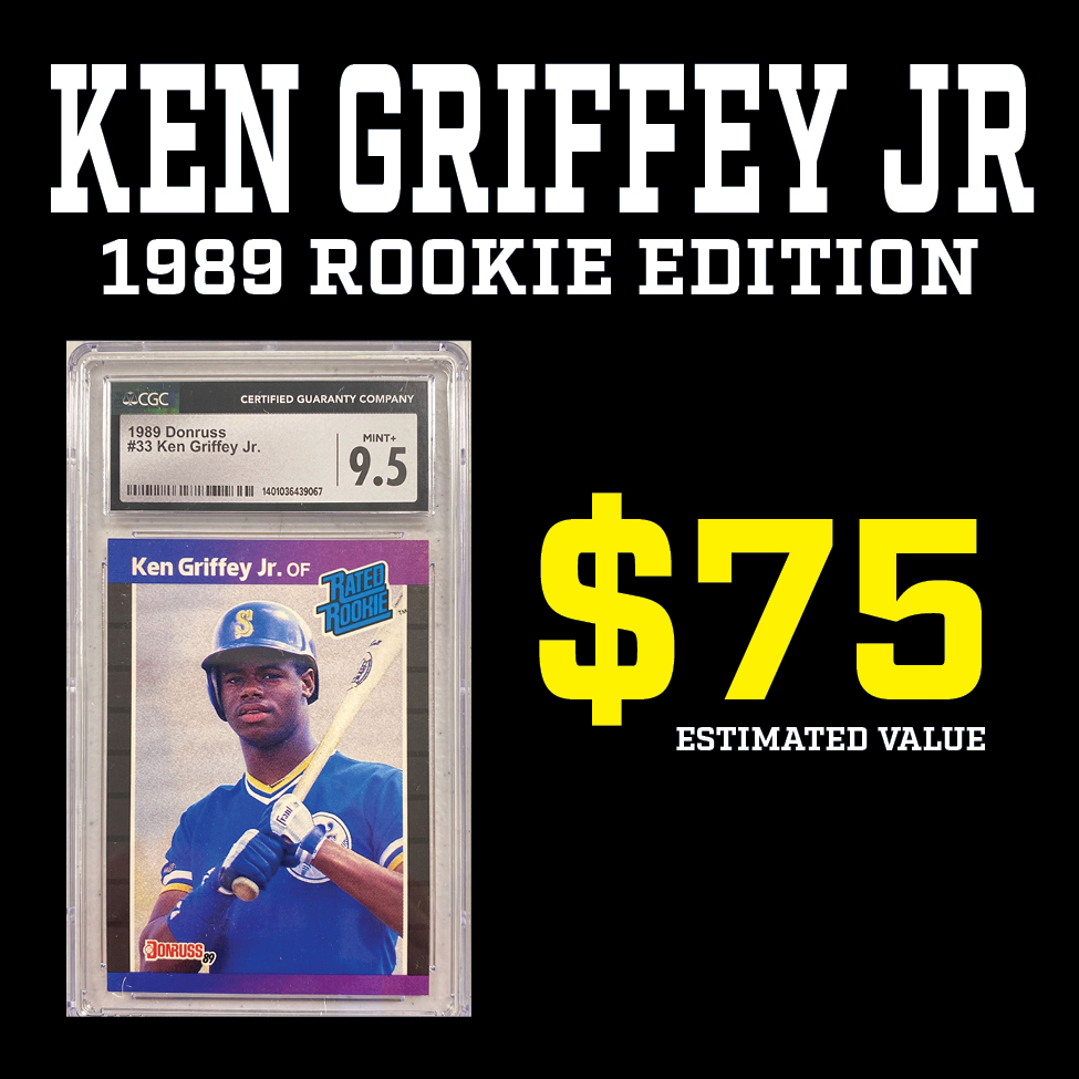 Break King "KEN GRIFFEY JR 1989 ROOKIE EDITION" Mystery Box / Pack Series 1 at PristineAuction.com Break King "KEN GRIFFEY JR 1989 ROOKIE EDITION" Mystery Box / Pack Series 1 at PristineAuction.com