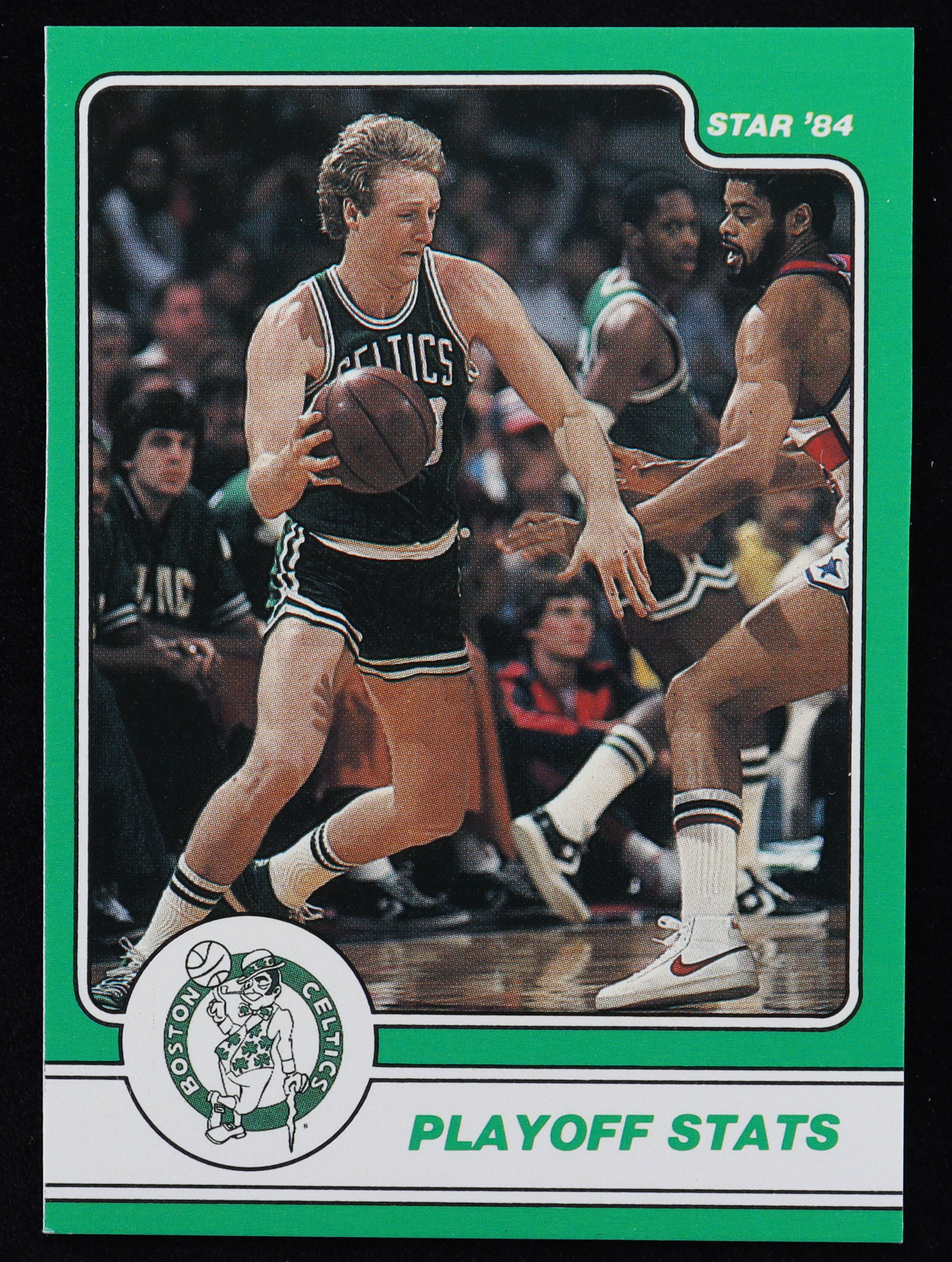 Larry Bird 1984 Star Larry Bird #5 / Playoff Stats at PristineAuction.com Larry Bird 1984 Star Larry Bird #5 / Playoff Stats at PristineAuction.com