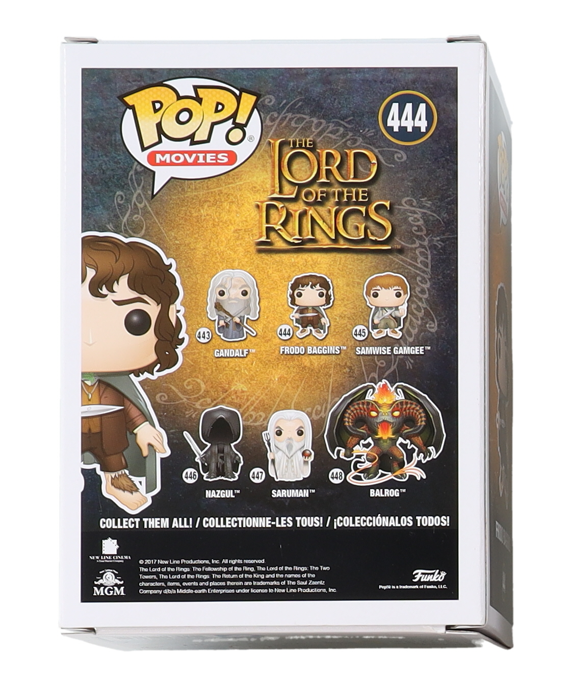 Elijah Wood Signed "The Lord of the Rings" #444 Frodo Baggins Funko Pop! Vinyl Figure Inscribed "Frodo" (Beckett) at PristineAuction.com Elijah Wood Signed "The Lord of the Rings" #444 Frodo Baggins Funko Pop! Vinyl Figure Inscribed "Frodo" (Beckett) at PristineAuction.com