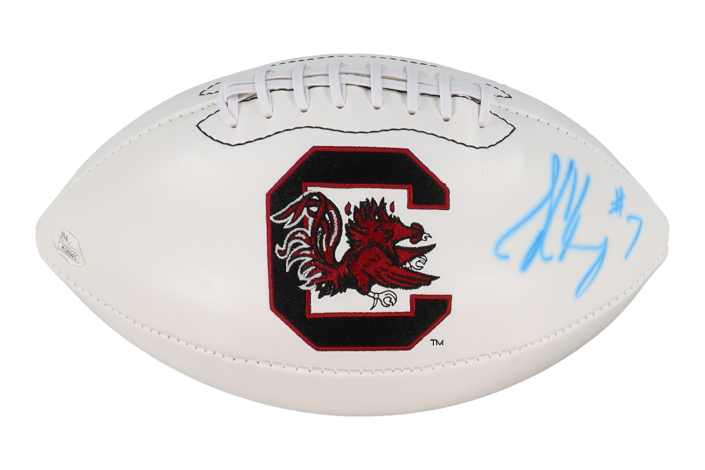 Jadeveon Clowney Signed South Carolina Gamecocks Logo Football (JSA) at PristineAuction.com Jadeveon Clowney Signed South Carolina Gamecocks Logo Football (JSA) at PristineAuction.com