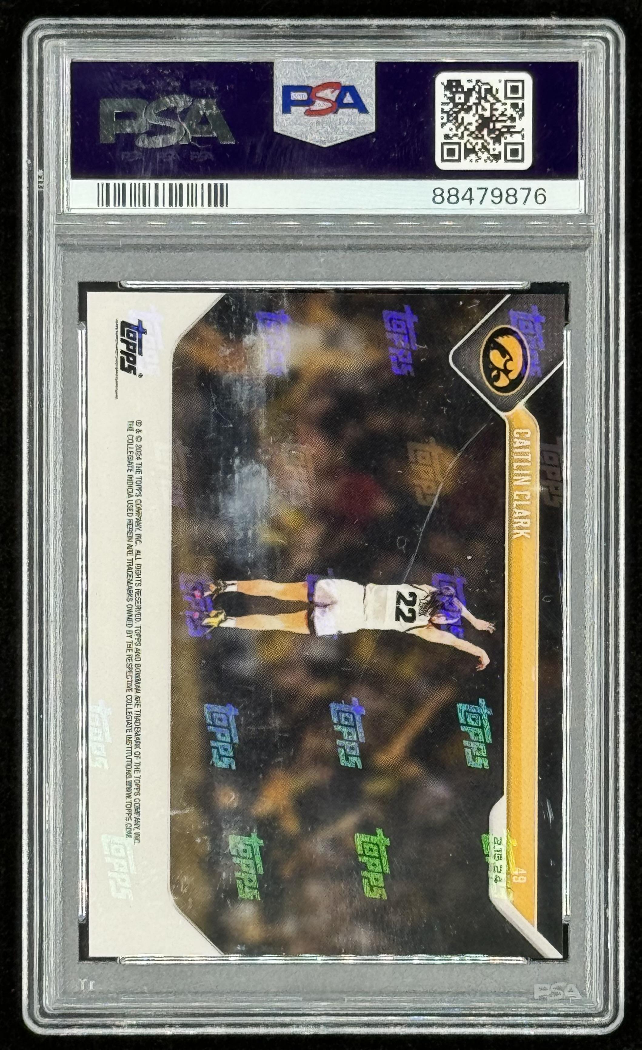 Caitlin Clark 2023-24 Bowman University Now #49 RC (PSA 10) at PristineAuction.com Caitlin Clark 2023-24 Bowman University Now #49 RC (PSA 10) at PristineAuction.com