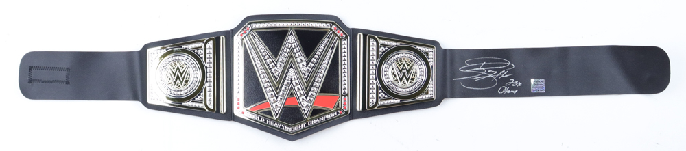 Big Show Signed WWE Championship Belt Inscribed "23x Champ" (Playball Ink) at PristineAuction.com Big Show Signed WWE Championship Belt Inscribed "23x Champ" (Playball Ink) at PristineAuction.com