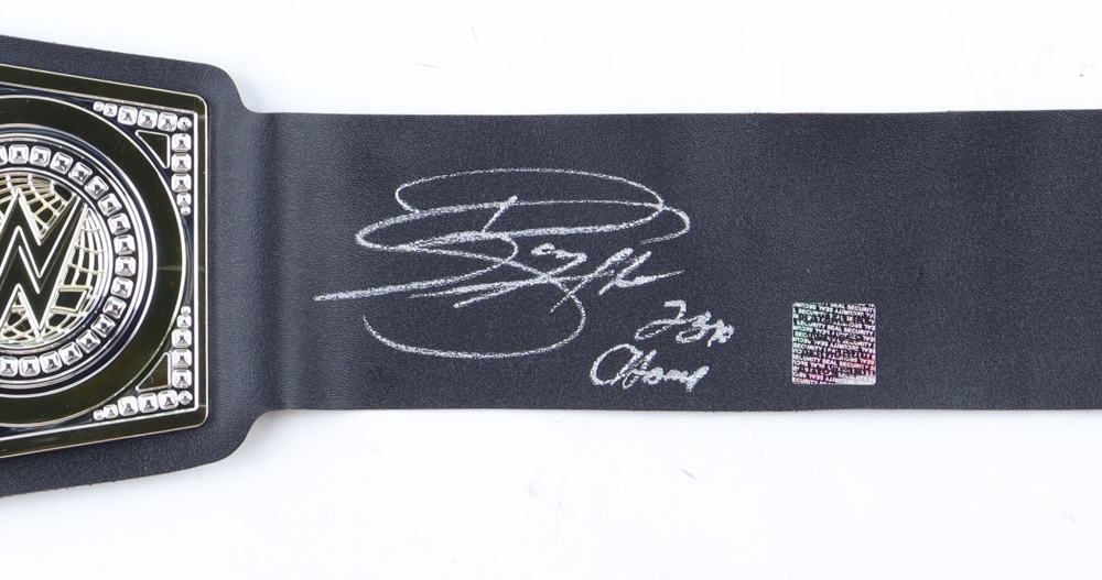 Big Show Signed WWE Championship Belt Inscribed "23x Champ" (Playball Ink) at PristineAuction.com Big Show Signed WWE Championship Belt Inscribed "23x Champ" (Playball Ink) at PristineAuction.com