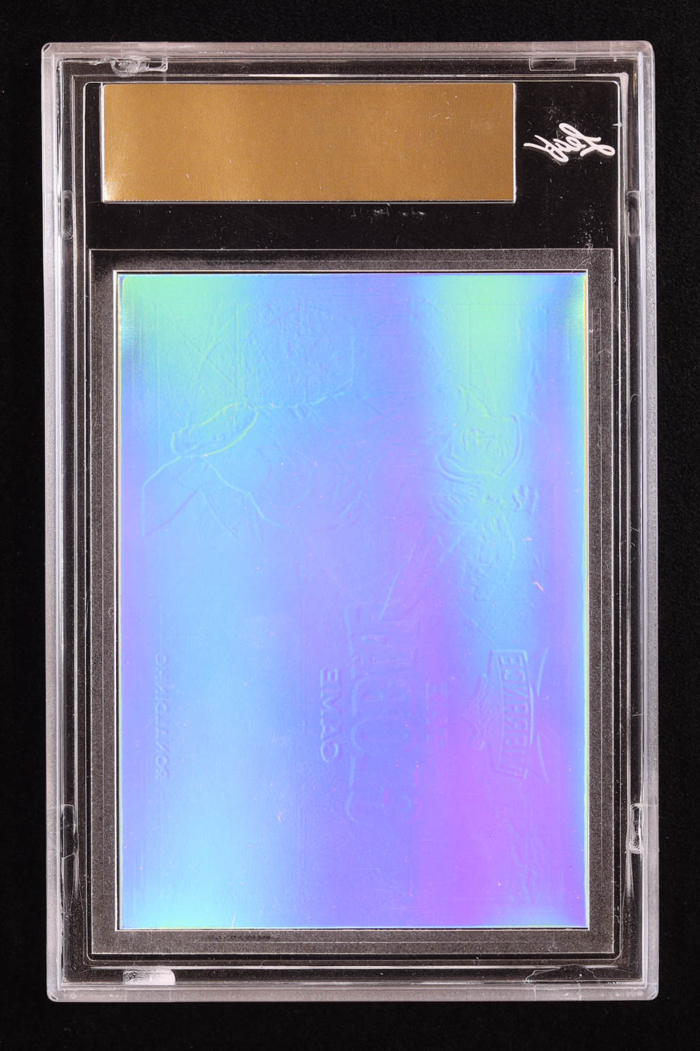 Ronaldinho 2022 Leaf Vibrance The Global Game Pre-Production Proof Prismatic Platinum Blue #1/1 (Leaf) at PristineAuction.com Ronaldinho 2022 Leaf Vibrance The Global Game Pre-Production Proof Prismatic Platinum Blue #1/1 (Leaf) at PristineAuction.com