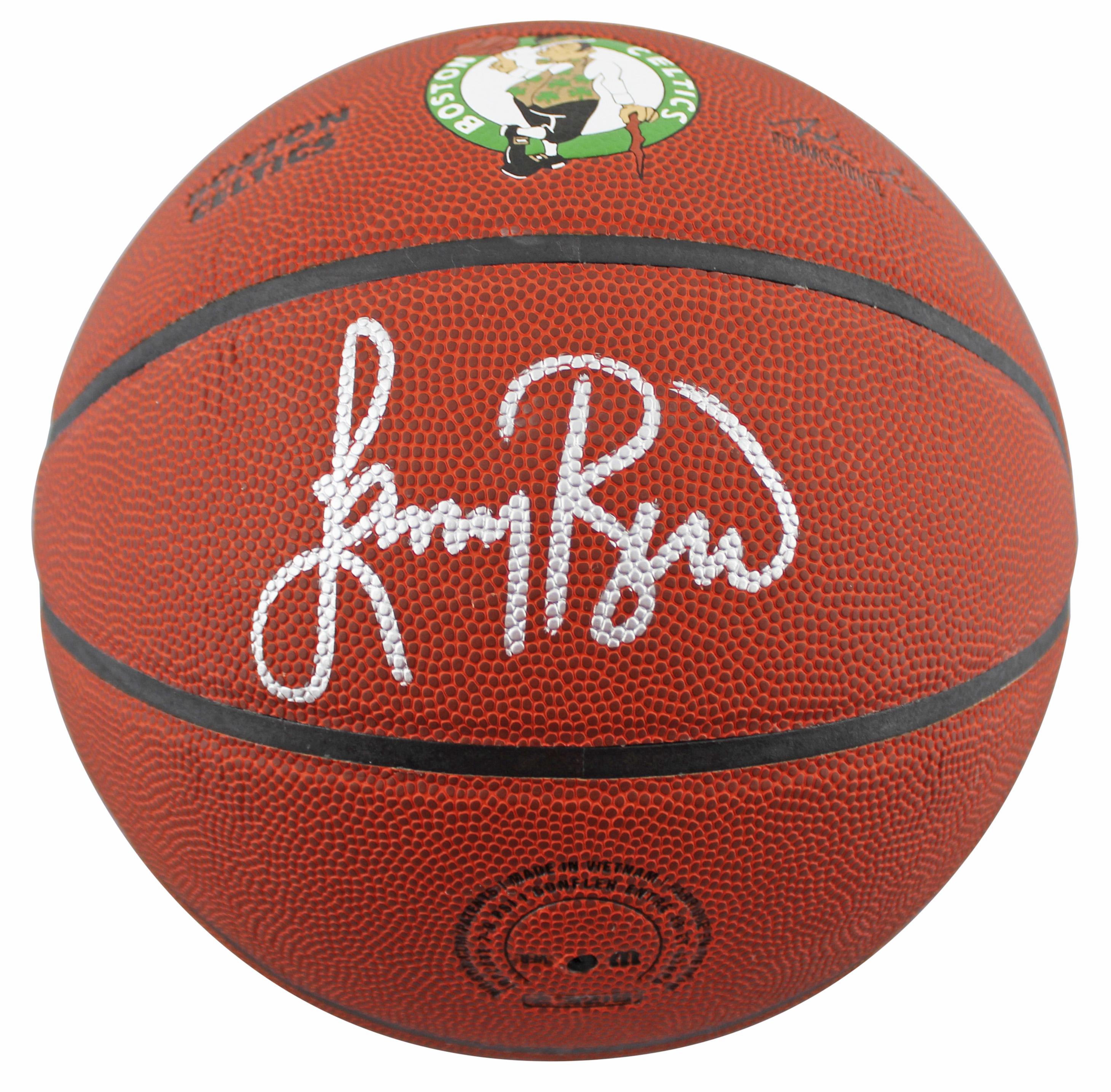 Larry Bird Signed Wilson Celtics Logo Basketball (Beckett) at PristineAuction.com Larry Bird Signed Wilson Celtics Logo Basketball (Beckett) at PristineAuction.com