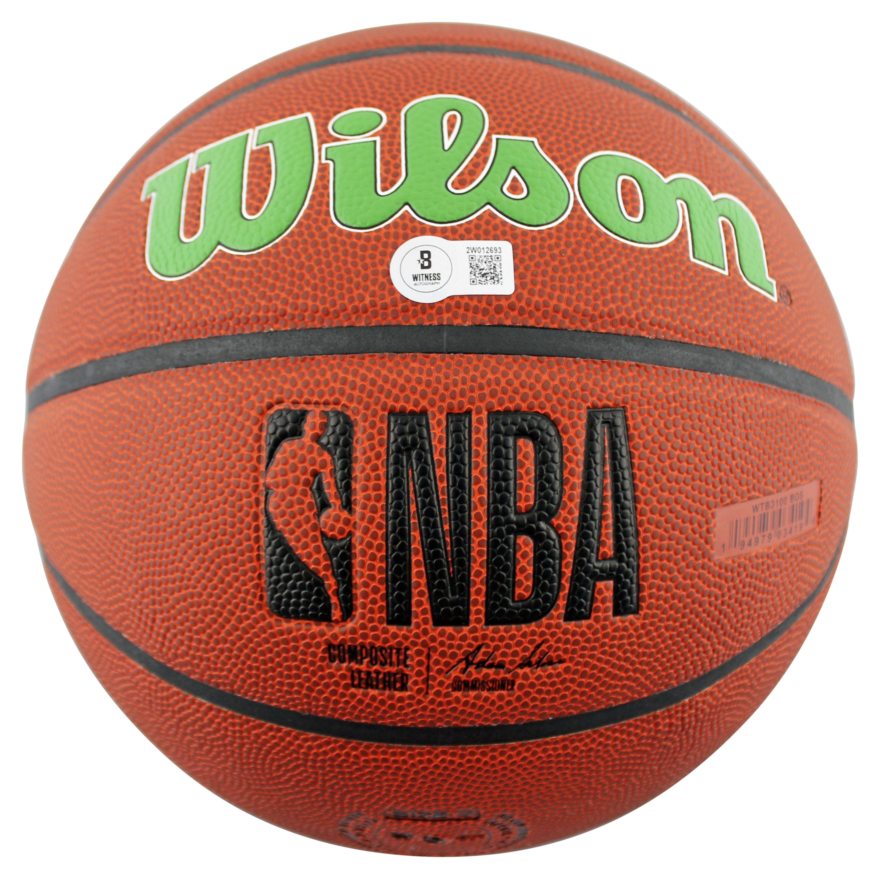 Larry Bird Signed Wilson Celtics Logo Basketball (Beckett) at PristineAuction.com Larry Bird Signed Wilson Celtics Logo Basketball (Beckett) at PristineAuction.com