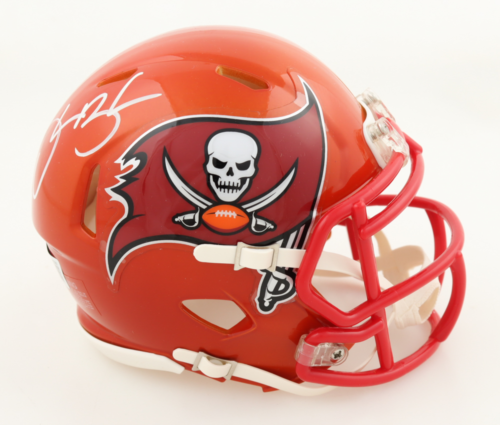 Derrick Brooks Signed Buccaneers Flash Alternate Speed Mini Helmet (Beckett & Prova) at PristineAuction.com Derrick Brooks Signed Buccaneers Flash Alternate Speed Mini Helmet (Beckett & Prova) at PristineAuction.com