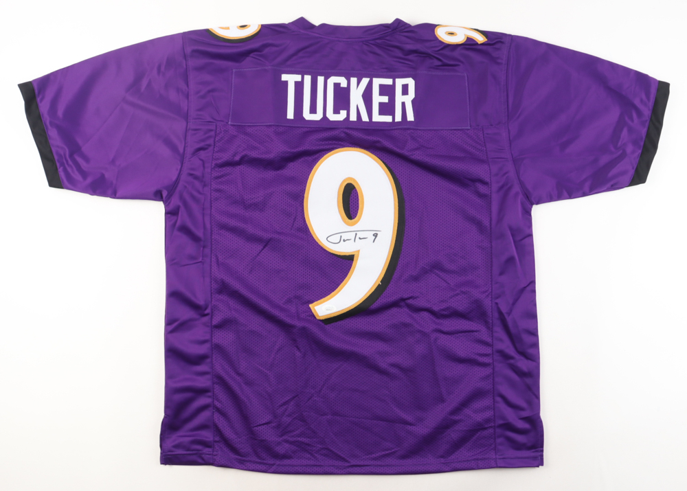 Justin Tucker Signed Jersey (JSA) at PristineAuction.com Justin Tucker Signed Jersey (JSA) at PristineAuction.com