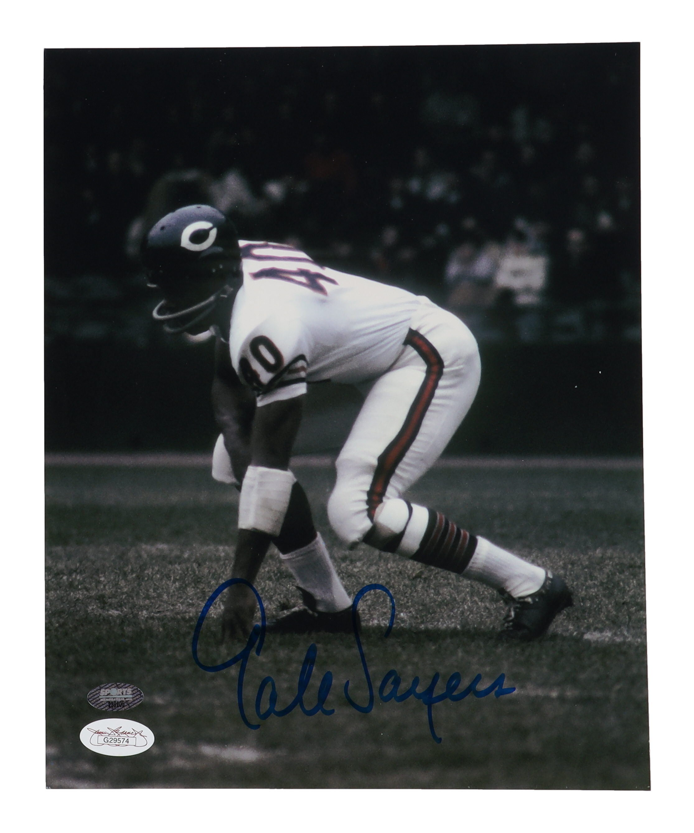 Gale Sayers Signed Bears 8x10 Photo (JSA & SportsMemorabilia ...