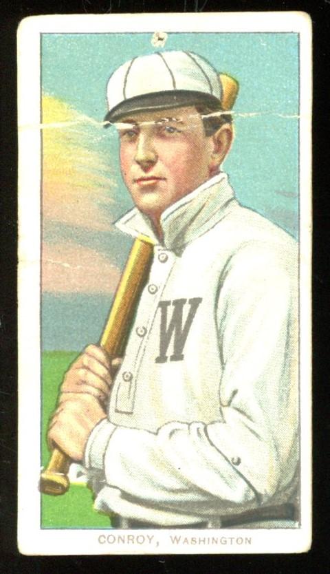 Wid Conroy 1909-11 T206 #NNO / With Bat at PristineAuction.com Wid Conroy 1909-11 T206 #NNO / With Bat at PristineAuction.com