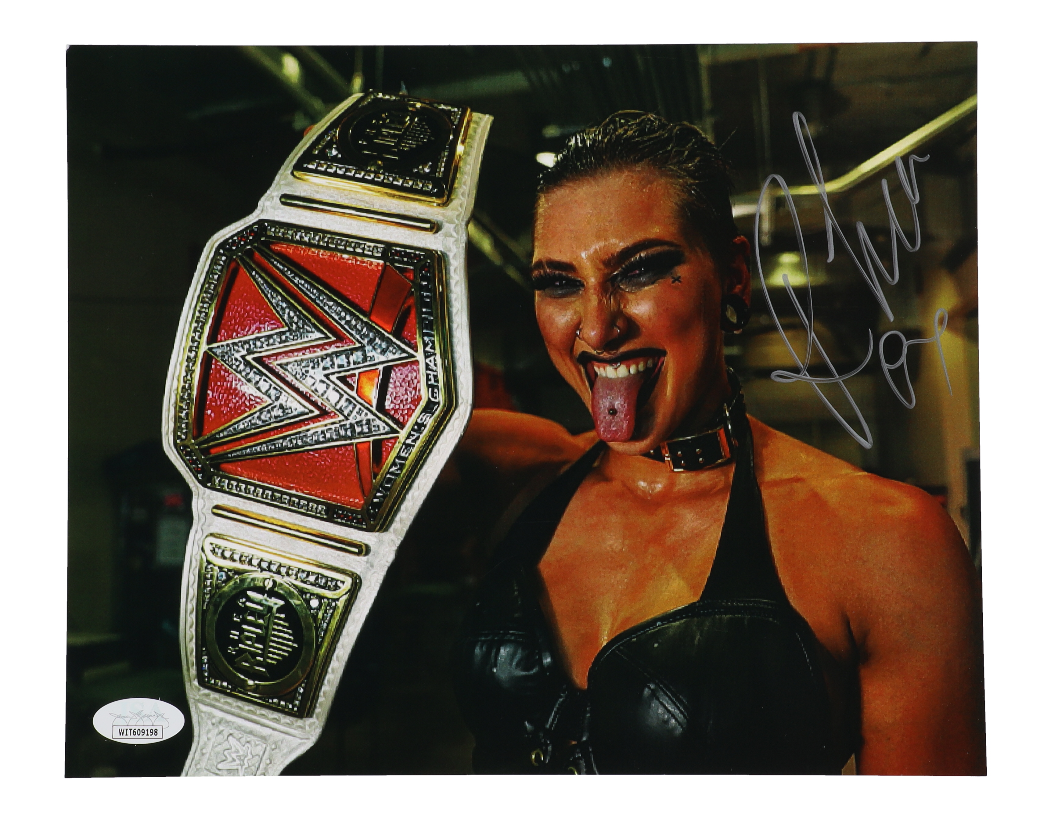 Wwe Paper Rhea Ripley Rhea Ripley Signed WWE 8x10 Photo (JSA) | Pristine Auction