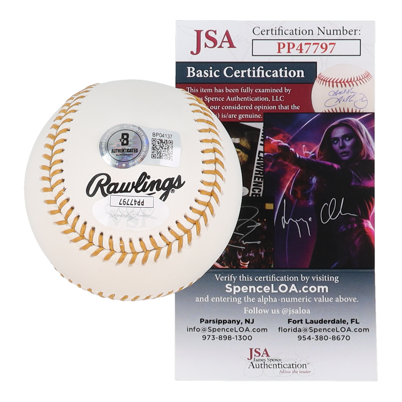 Bobby Abreu & Aaron Rowand Signed Gold Glove Award Logo Baseball Inscribed "30/30" (Beckett & JSA) at PristineAuction.com Bobby Abreu & Aaron Rowand Signed Gold Glove Award Logo Baseball Inscribed "30/30" (Beckett & JSA) at PristineAuction.com