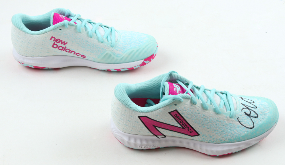 Coco Gauff Signed New Balance Tennis Shoe (Beckett) at PristineAuction.com Coco Gauff Signed New Balance Tennis Shoe (Beckett) at PristineAuction.com