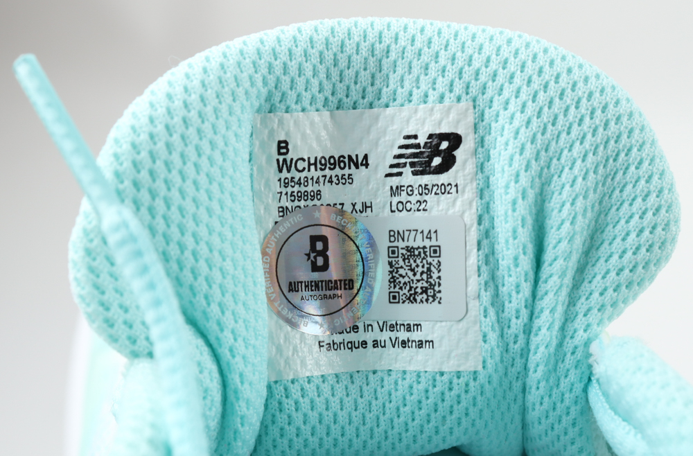 Coco Gauff Signed New Balance Tennis Shoe (Beckett) at PristineAuction.com Coco Gauff Signed New Balance Tennis Shoe (Beckett) at PristineAuction.com