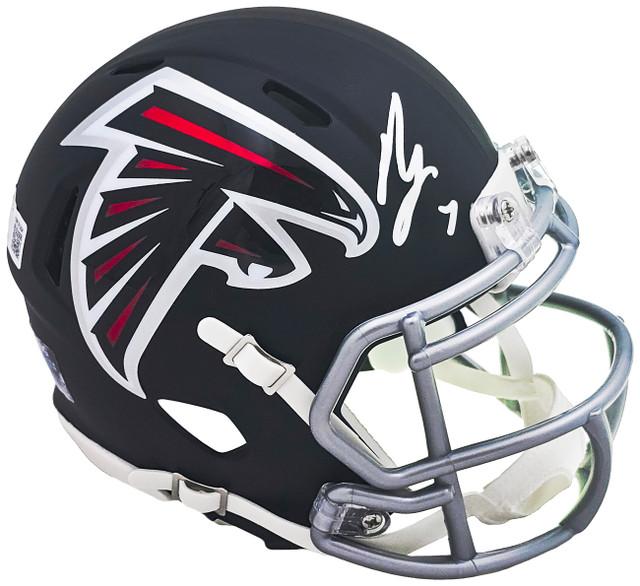 Bijan Robinson Signed Falcons Speed Mini Helmet (Beckett) at PristineAuction.com Bijan Robinson Signed Falcons Speed Mini Helmet (Beckett) at PristineAuction.com