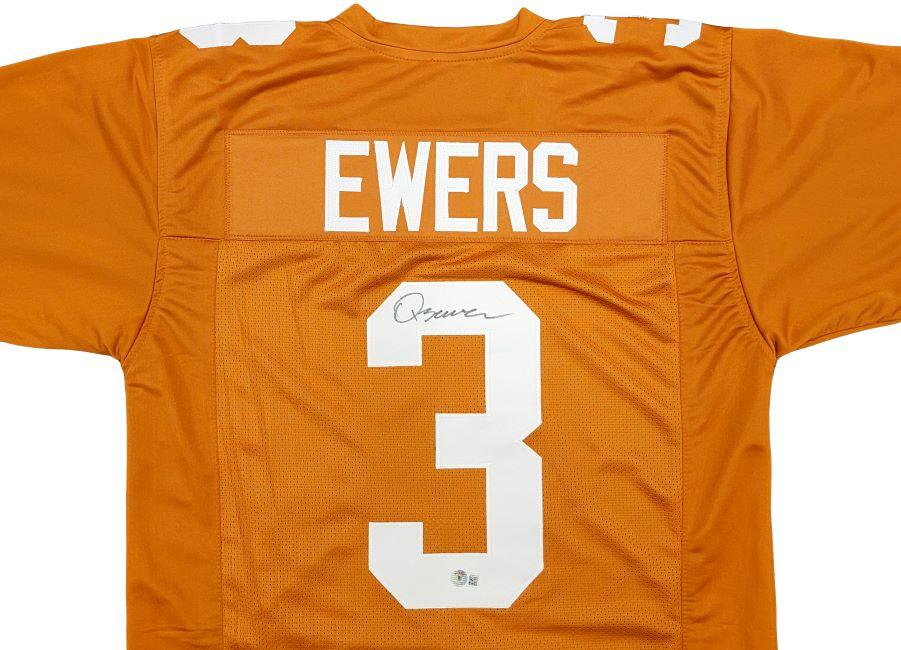 Quinn Ewers Signed Jersey (Beckett) at PristineAuction.com Quinn Ewers Signed Jersey (Beckett) at PristineAuction.com