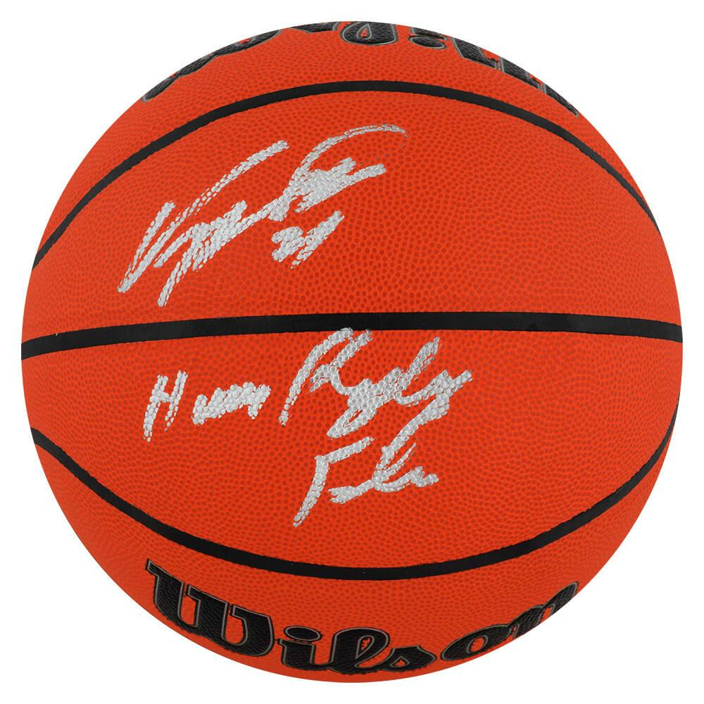 Dominique Wilkins Signed NBA Basketball Inscribed 