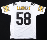 Jack Lambert Signed Jersey Inscribed "HOF '90" (Beckett) at PristineAuction.com