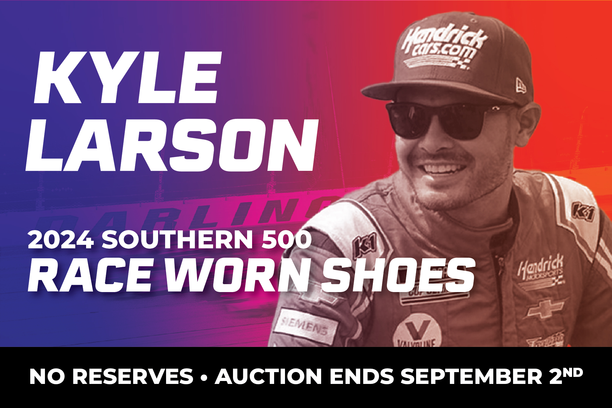 Kyle Larson Signed 2024 NASCAR Southern 500 Race-Worn Shoes (PA) at PristineAuction.com Kyle Larson Signed 2024 NASCAR Southern 500 Race-Worn Shoes (PA) at PristineAuction.com