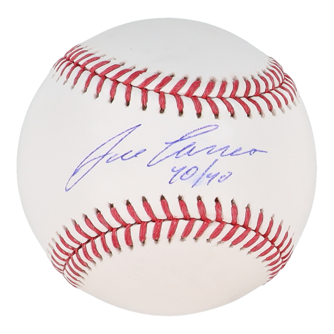 Jose Canseco Signed OML Baseball Inscribed "40/40" (JSA) at PristineAuction.com Jose Canseco Signed OML Baseball Inscribed "40/40" (JSA) at PristineAuction.com