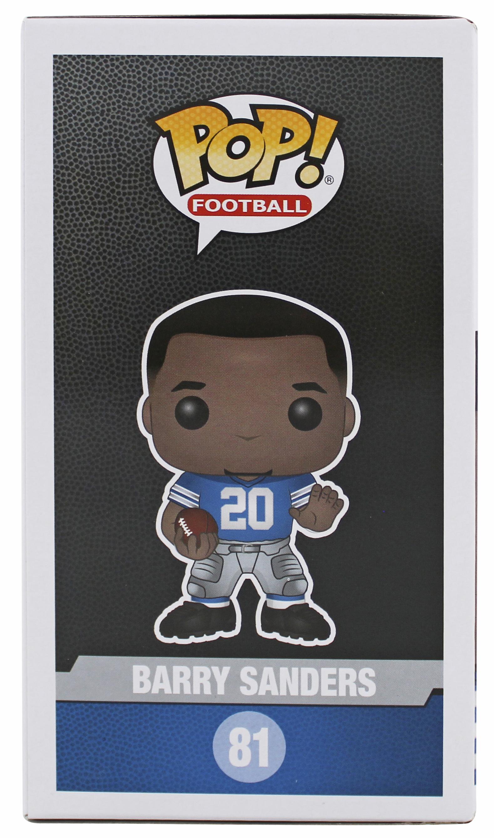 Barry Sanders Signed Lions #81 Funko Pop Vinyl Figure (Beckett) at PristineAuction.com Barry Sanders Signed Lions #81 Funko Pop Vinyl Figure (Beckett) at PristineAuction.com