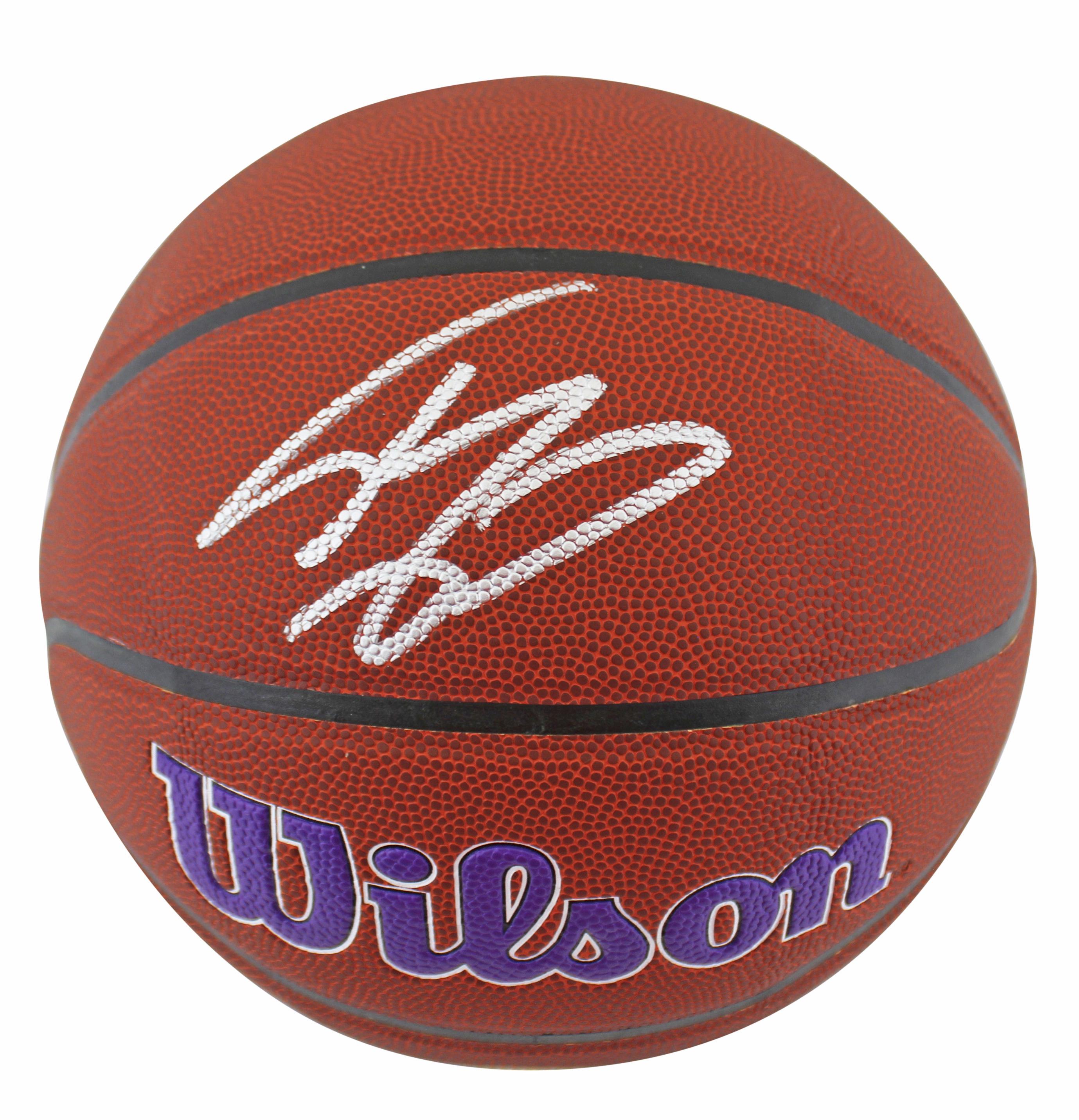 Shaquille O'Neal Signed Wilson Lakers Logo Basketball with Display Case (Beckett) at PristineAuction.com Shaquille O'Neal Signed Wilson Lakers Logo Basketball with Display Case (Beckett) at PristineAuction.com